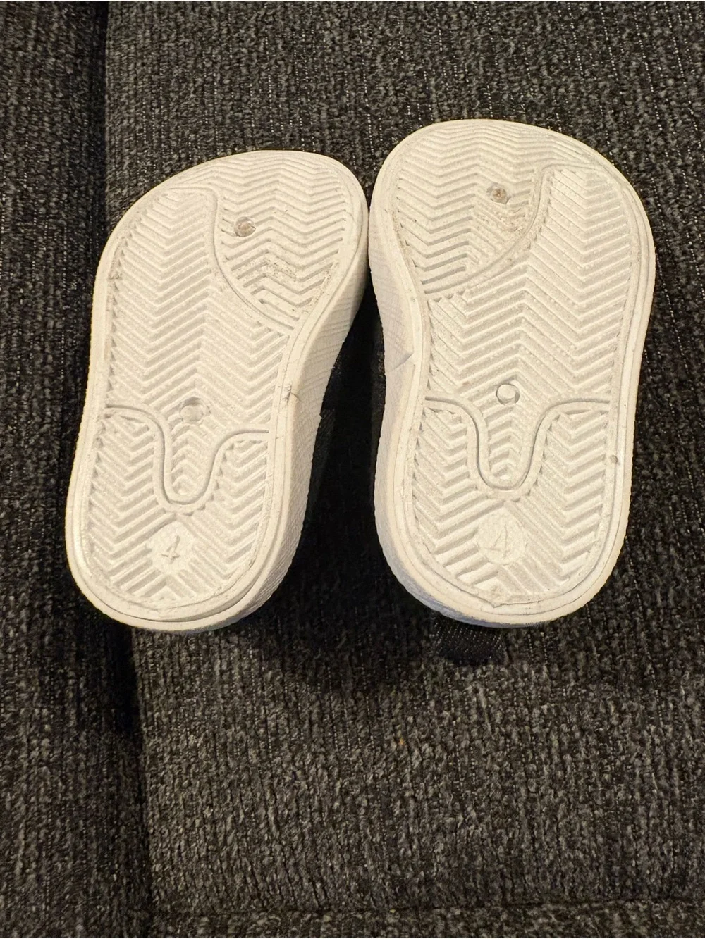 Kids Slip-On Canvas Sneakers with White Toe Cap - Black